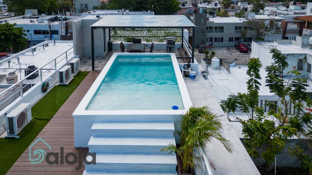 Loft en perfecta ubicación 10min de las Playas Cancún Exterior foto