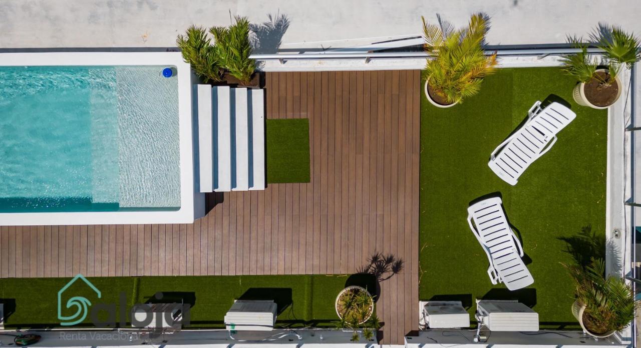 Loft en perfecta ubicación 10min de las Playas Cancún Exterior foto