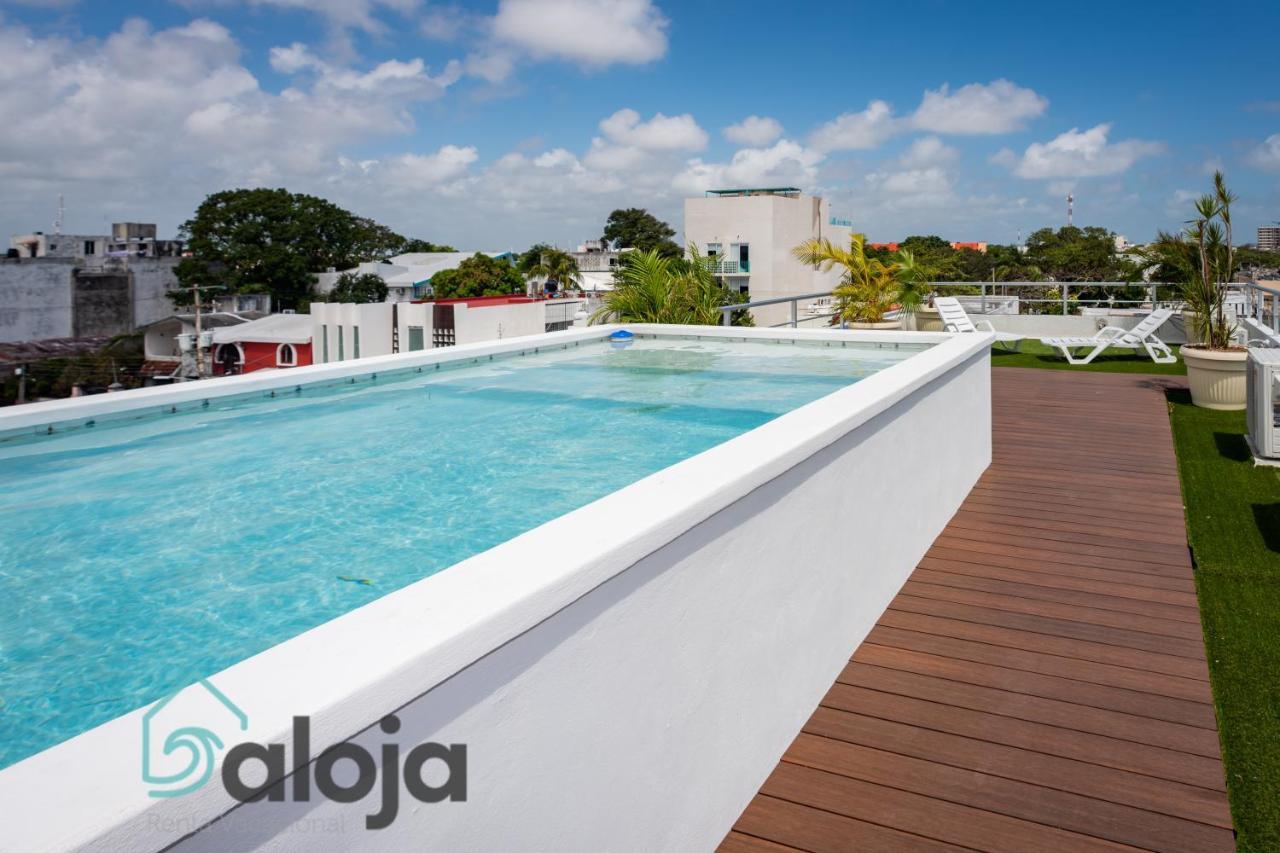 Loft en perfecta ubicación 10min de las Playas Cancún Exterior foto