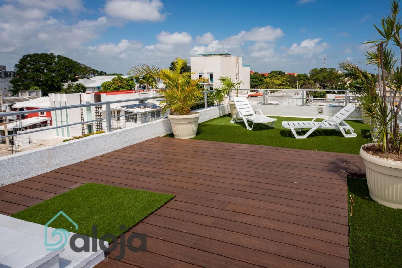 Loft en perfecta ubicación 10min de las Playas Cancún Exterior foto