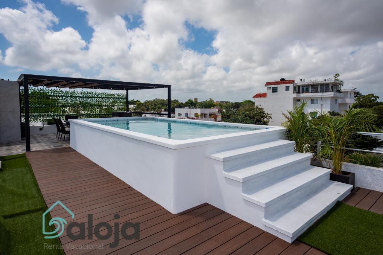 Loft en perfecta ubicación 10min de las Playas Cancún Exterior foto