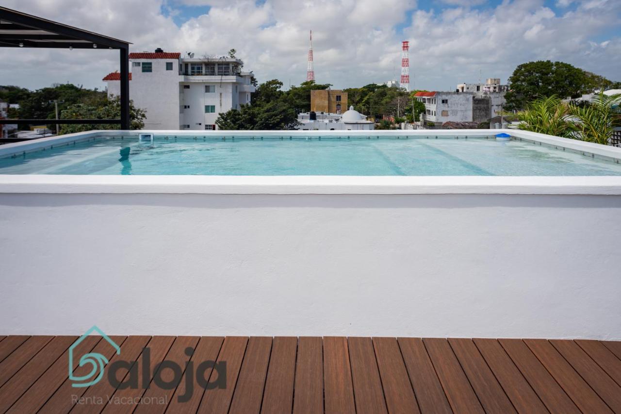 Loft en perfecta ubicación 10min de las Playas Cancún Exterior foto